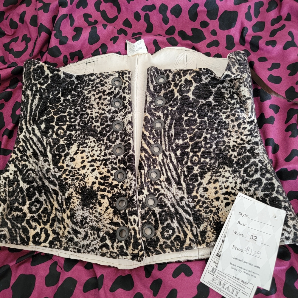 Animal Print Corset - Wench